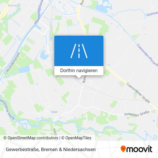 Gewerbestraße Karte