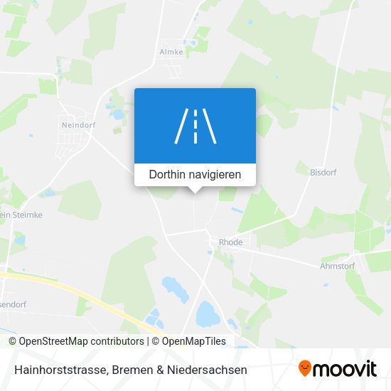 Hainhorststrasse Karte