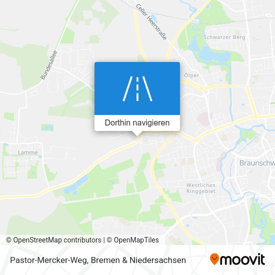 Pastor-Mercker-Weg Karte