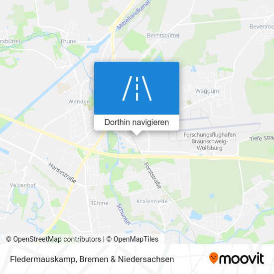 Fledermauskamp Karte