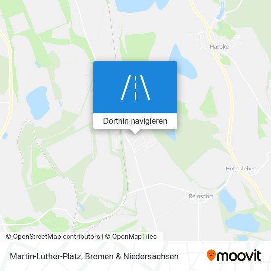 Martin-Luther-Platz Karte