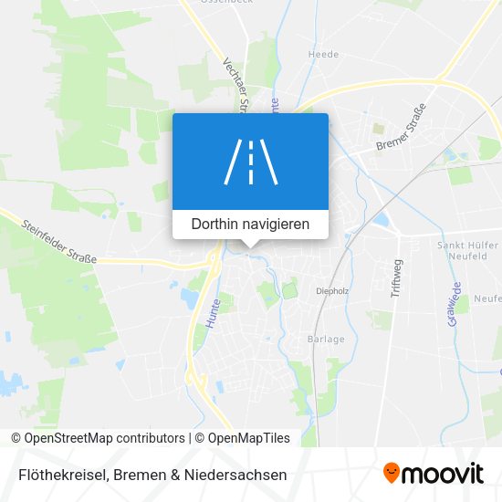 Flöthekreisel Karte