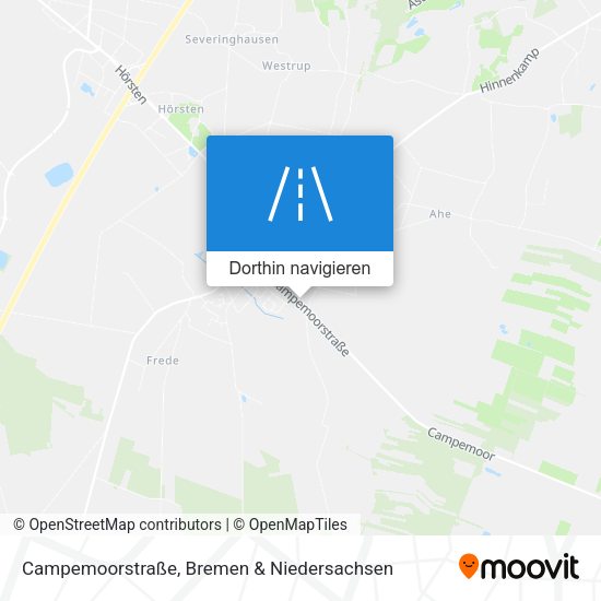 Campemoorstraße Karte