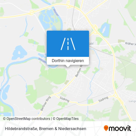 Hildebrandstraße Karte