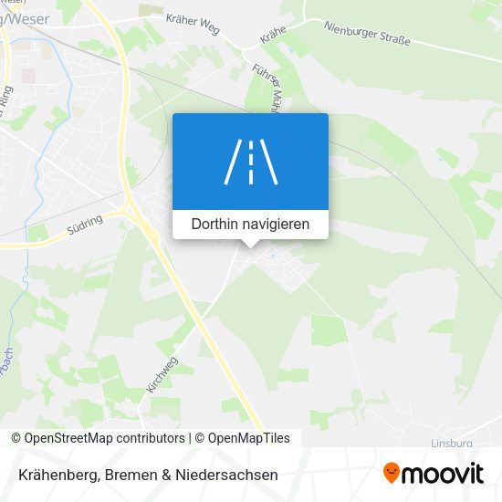 Krähenberg Karte