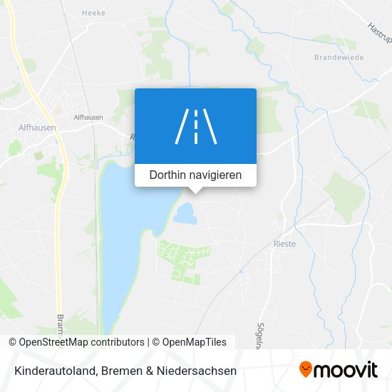 Kinderautoland Karte