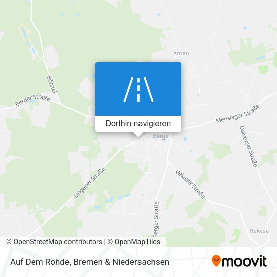 Auf Dem Rohde Karte