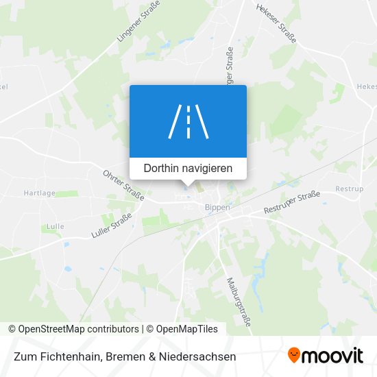 Zum Fichtenhain Karte