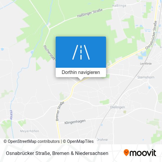 Osnabrücker Straße Karte