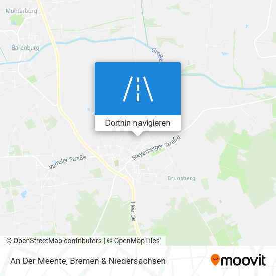 An Der Meente Karte
