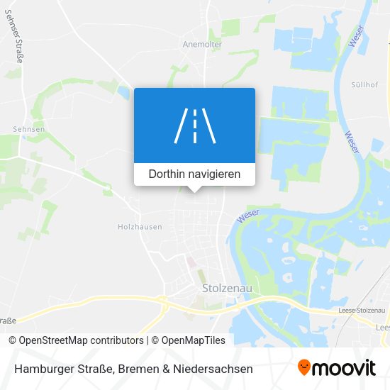 Hamburger Straße Karte
