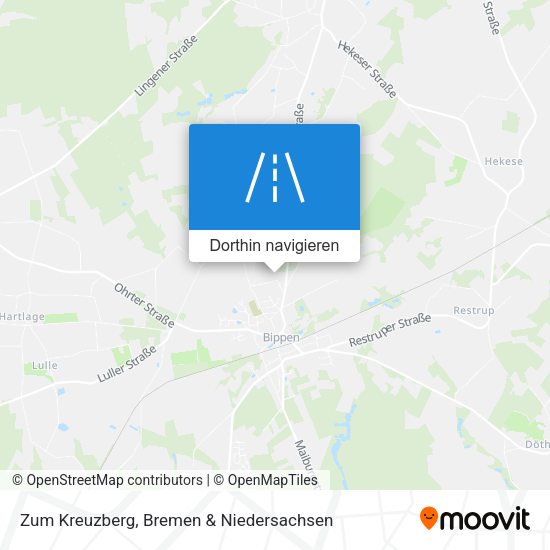Zum Kreuzberg Karte