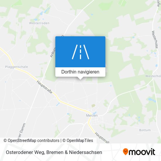 Osterodener Weg Karte