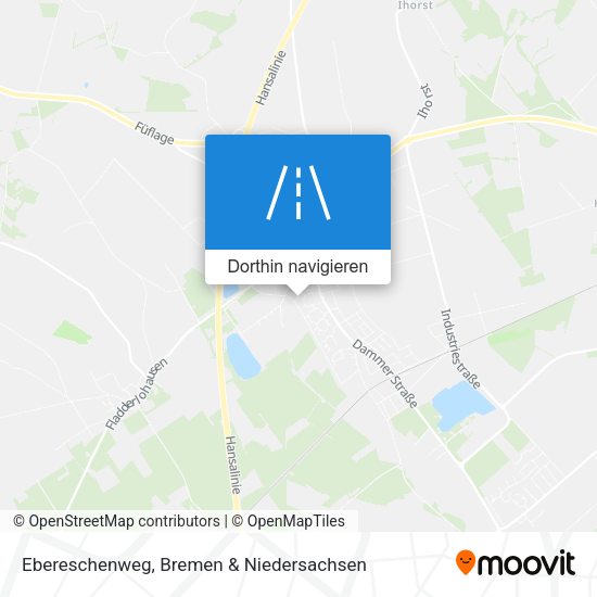 Ebereschenweg Karte