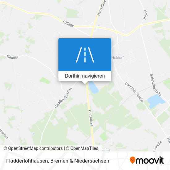 Fladderlohhausen Karte