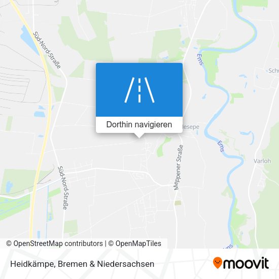 Heidkämpe Karte