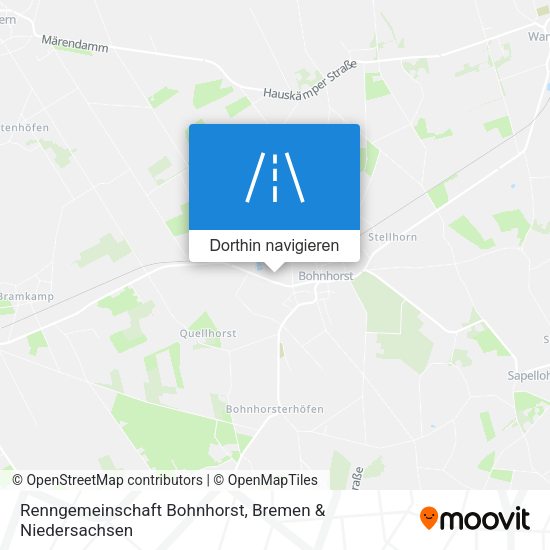 Renngemeinschaft Bohnhorst Karte