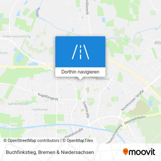 Buchfinkstieg Karte
