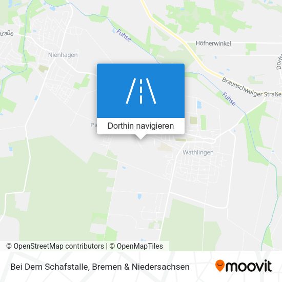Bei Dem Schafstalle Karte