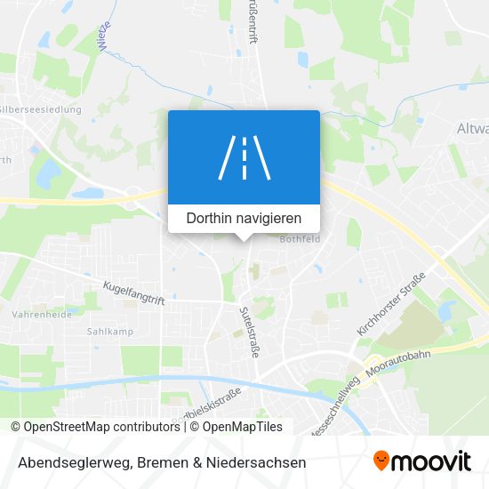 Abendseglerweg Karte