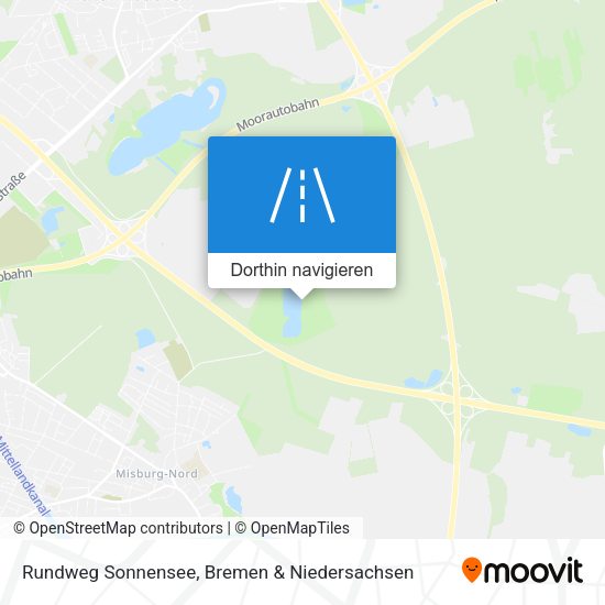 Rundweg Sonnensee Karte