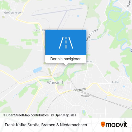 Frank-Kafka-Straße Karte