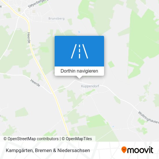 Kampgärten Karte