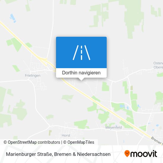 Marienburger Straße Karte
