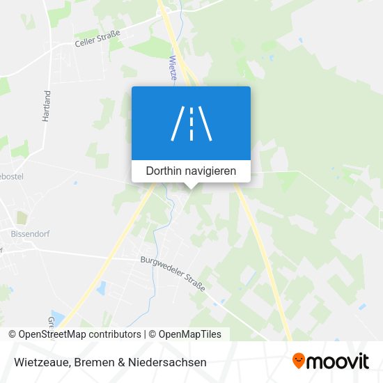 Wietzeaue Karte