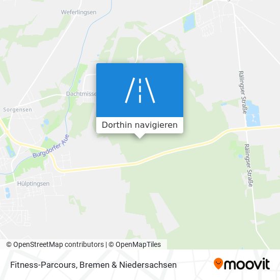 Fitness-Parcours Karte