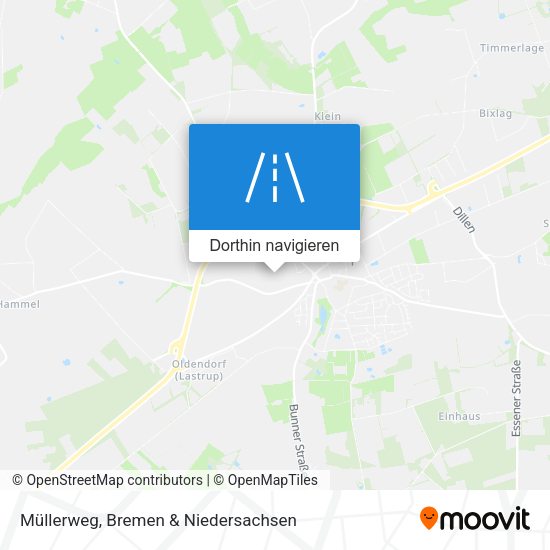 Müllerweg Karte