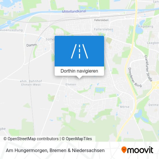 Am Hungermorgen Karte