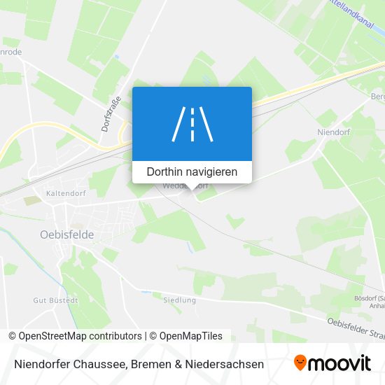 Niendorfer Chaussee Karte