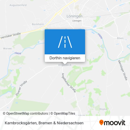 Karnbrocksgärten Karte