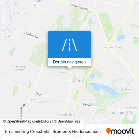 Emslandring Crossbahn Karte