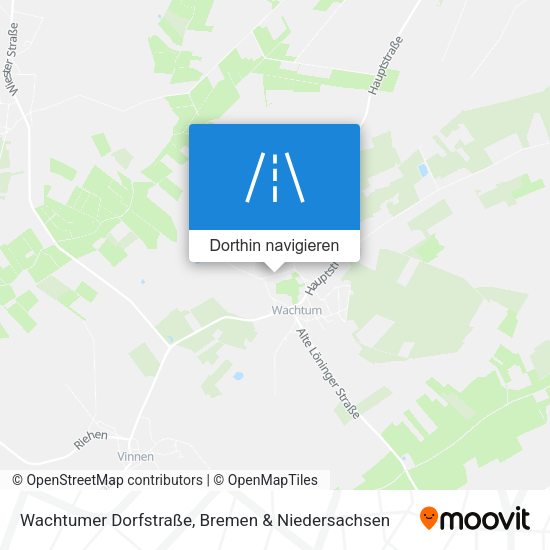 Wachtumer Dorfstraße Karte