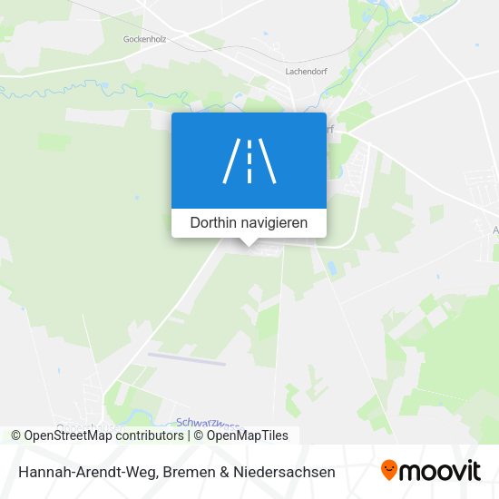 Hannah-Arendt-Weg Karte