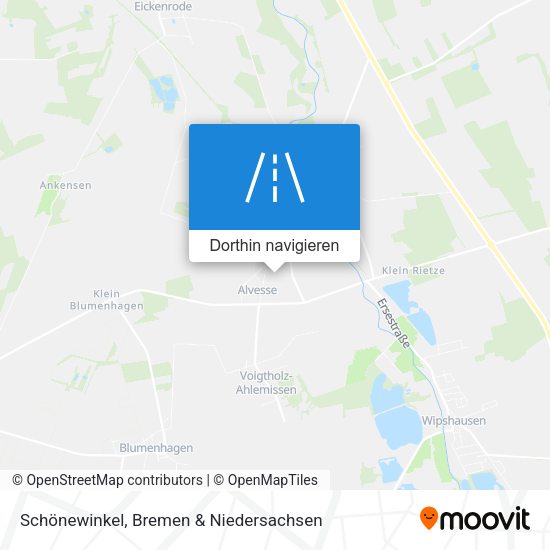 Schönewinkel Karte