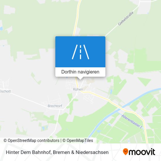 Hinter Dem Bahnhof Karte