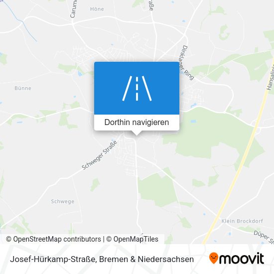 Josef-Hürkamp-Straße Karte
