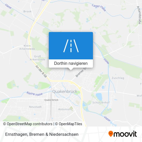 Ernsthagen Karte