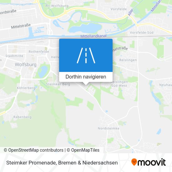 Steimker Promenade Karte