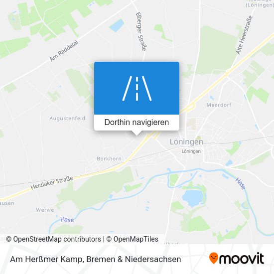 Am Herßmer Kamp Karte