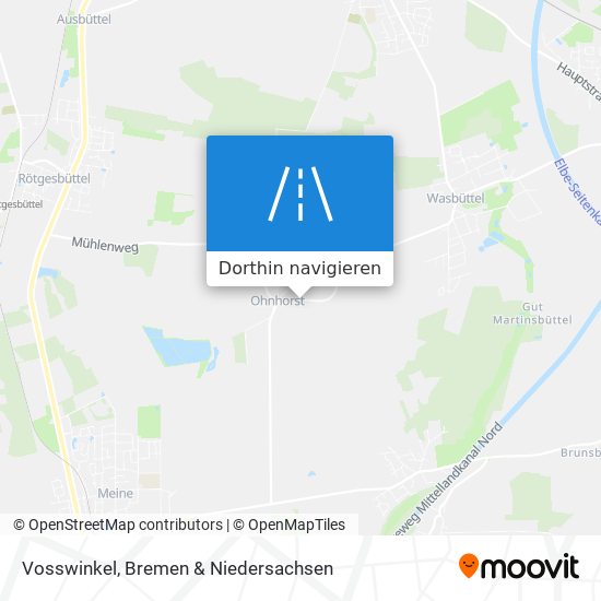 Vosswinkel Karte