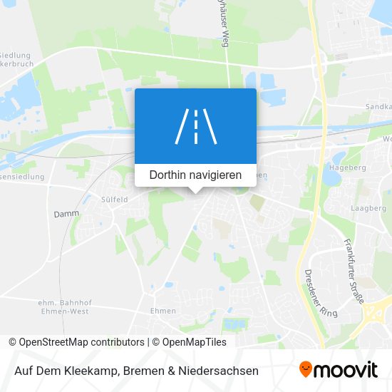 Auf Dem Kleekamp Karte