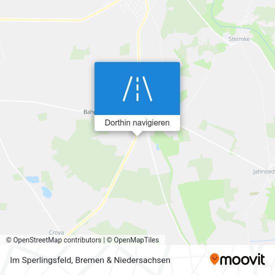 Im Sperlingsfeld Karte