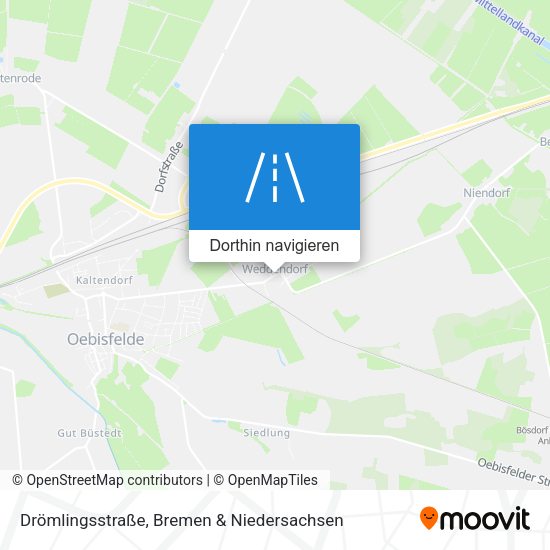 Drömlingsstraße Karte