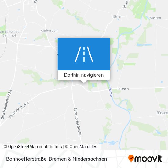 Bonhoefferstraße Karte