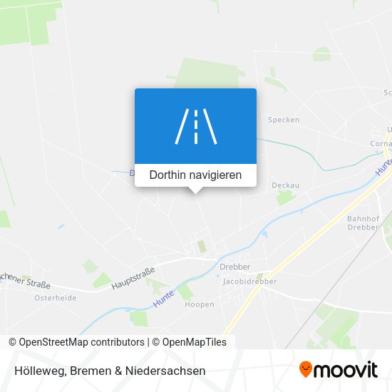 Hölleweg Karte