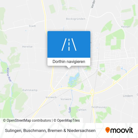 Sulingen, Buschmann Karte